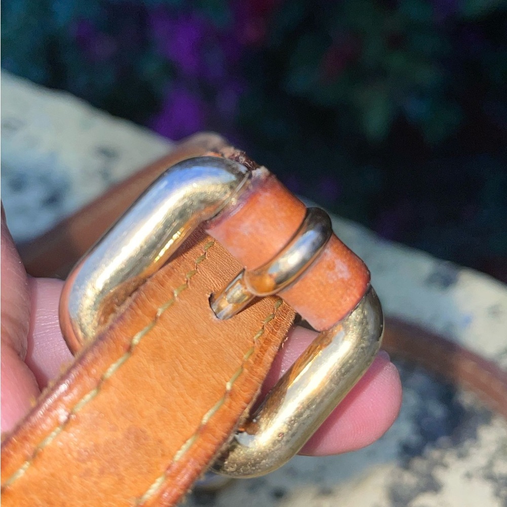 Louis Vuitton Brown Leather Belt - Picture 3 of 7
